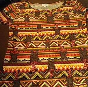 LuLaRoe Gigi Scottie Dogs Pattern